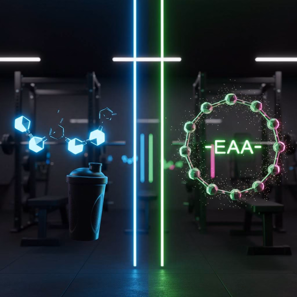 BCAA vs. EAA: Melyik a jobb izomépítő?
